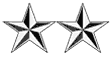 Army rank insignia for pay grade O-8